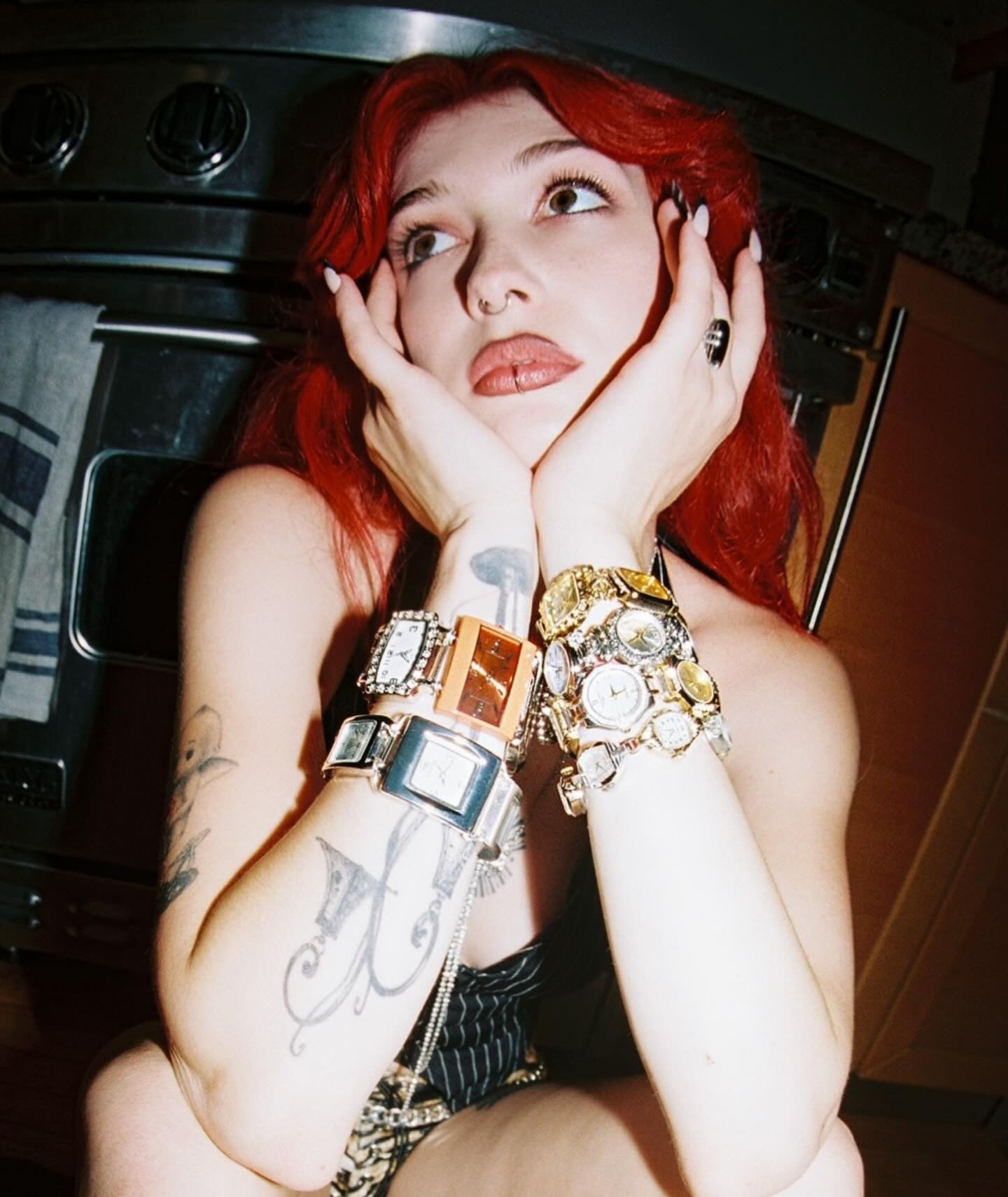 Caught in Time Bracelet