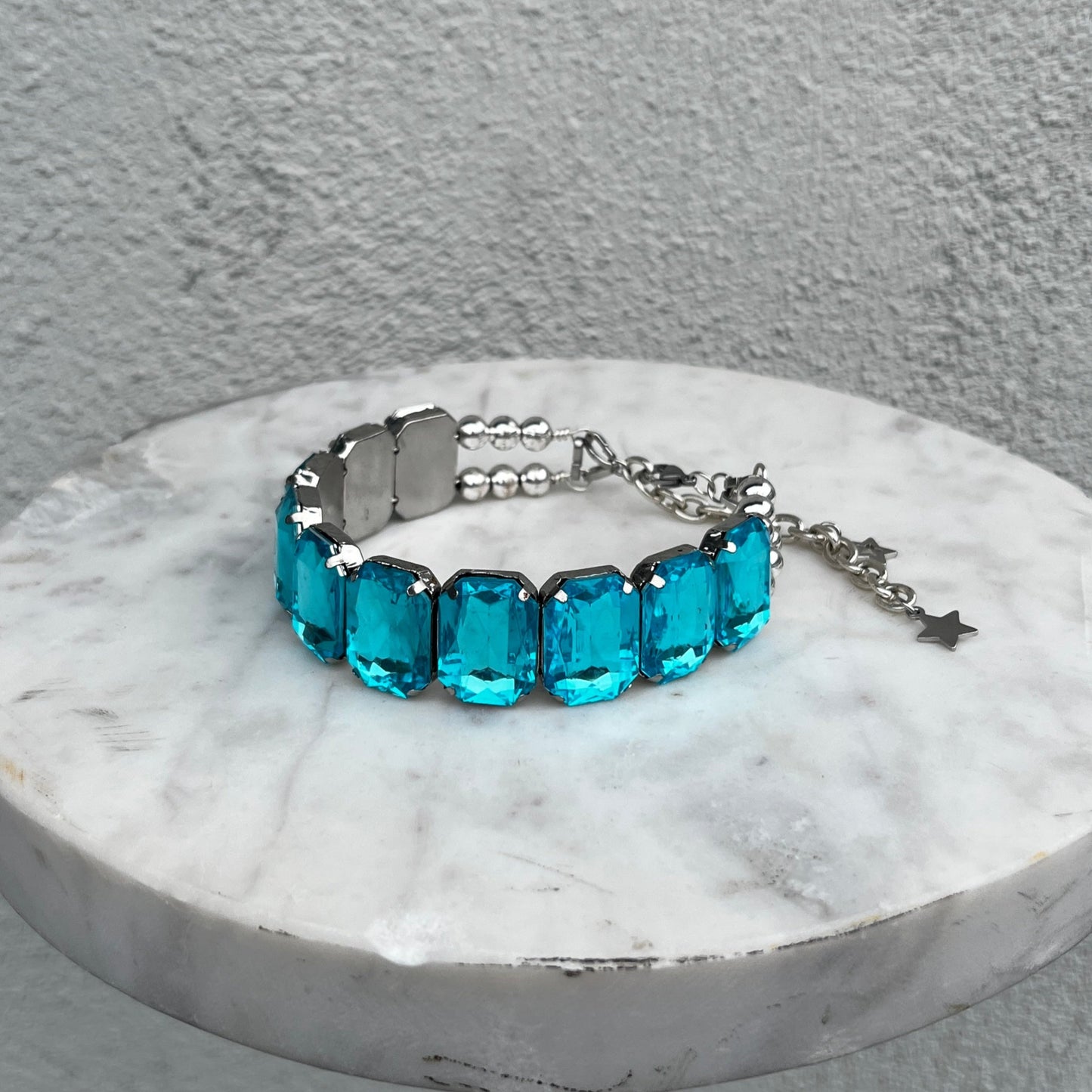 Aquamarine Diamond Choker