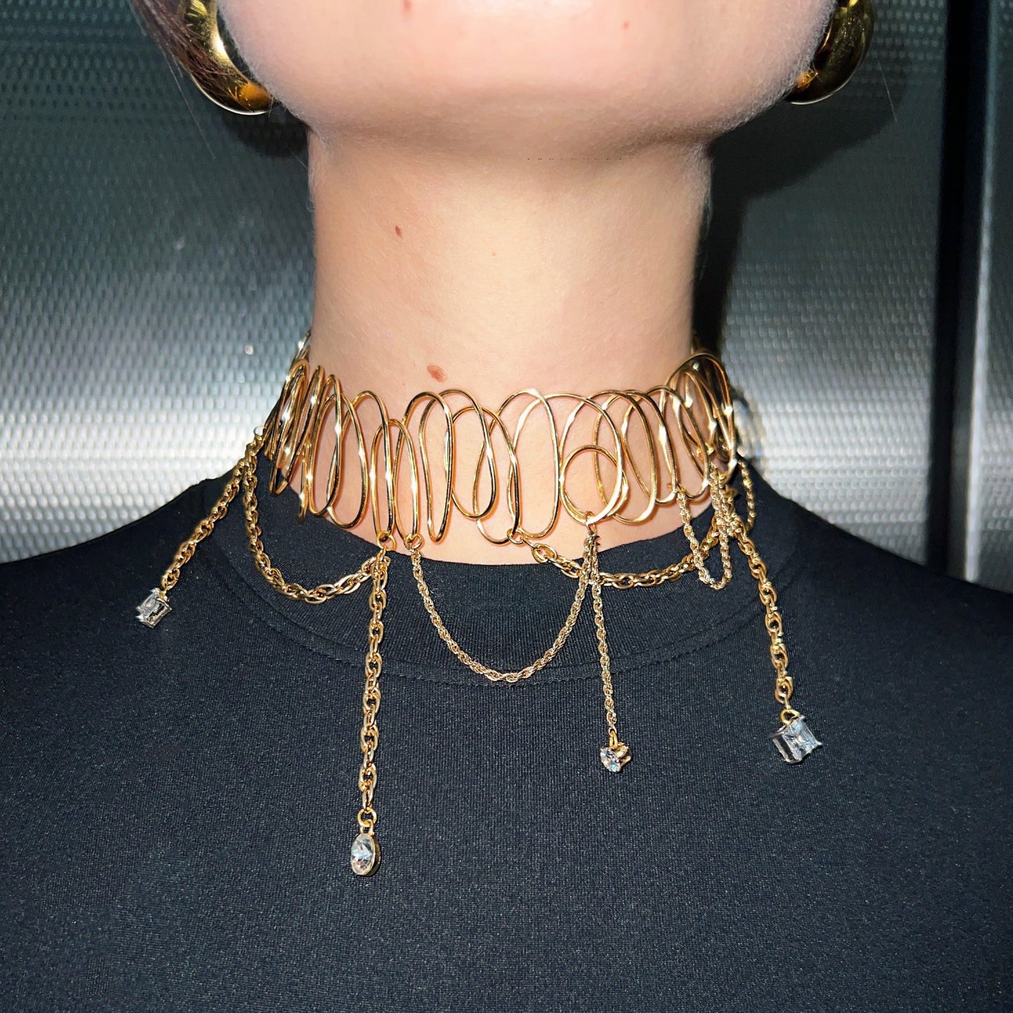 Teardrop Wire Choker