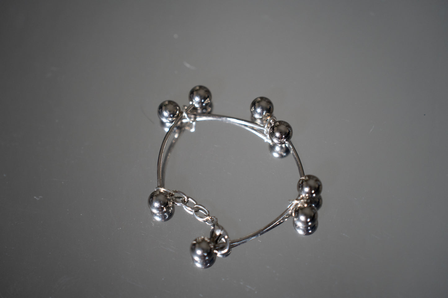 Steel Sphere Bracelet