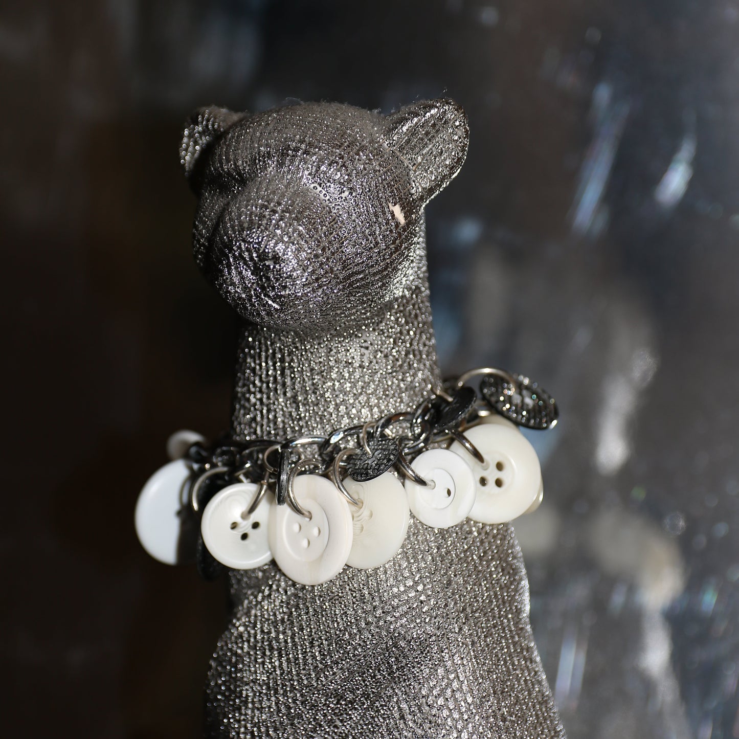 Moon and the Stars Button Bracelet