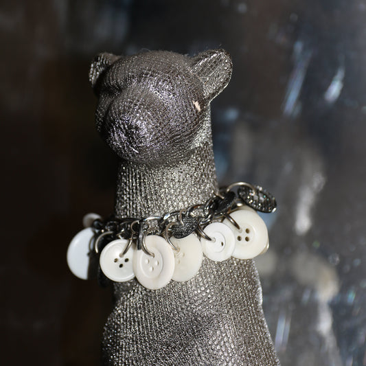 Moon and the Stars Button Bracelet