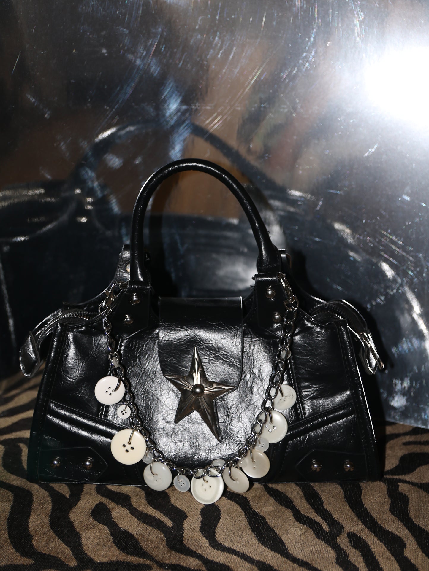 Moon and Stars Purse Chain