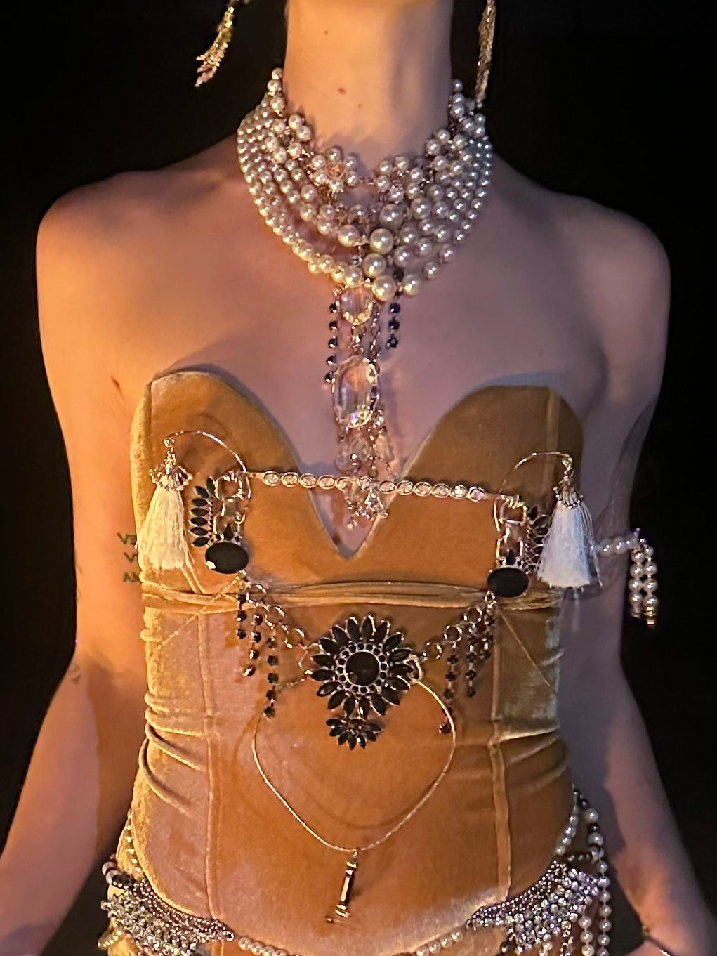 Tassel Temptress Body Chain