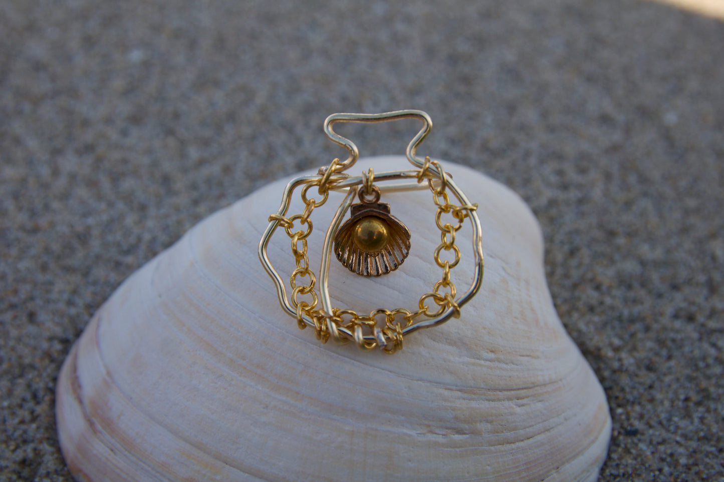 conch in a conch ring